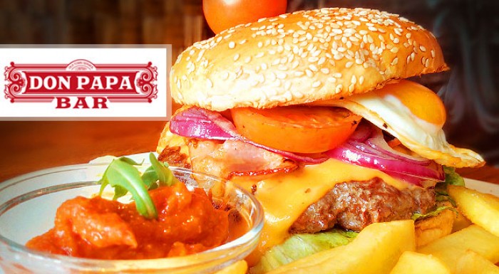 Vynikajúce burgre z Don Papa