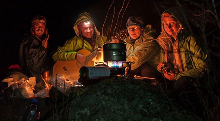 Prenosný plynový varič v kufríku