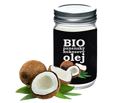 Bio kokosový olej Extra Virgin lisovaný za studena - 400 ml