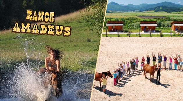 Ranch Amadeus - jedinečné 3 dni na krásnom vidieku
