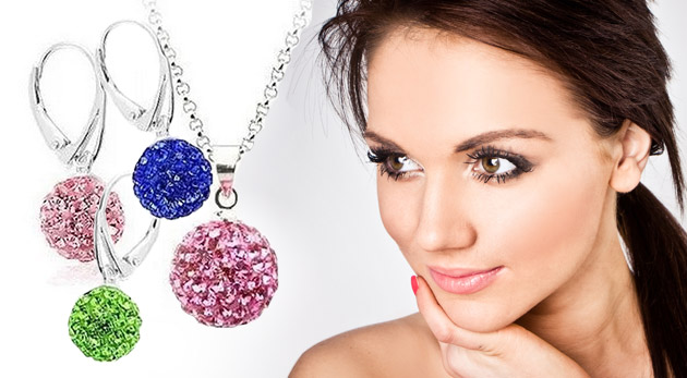 Náušnice a prívesok