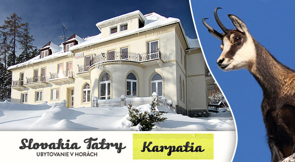 Tatry na dlani, lyžovačka snov - vychutnajte si zimu v penzióne KARPATIA.