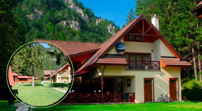  Chatová osada Gader uprostred Veľkej Fatry