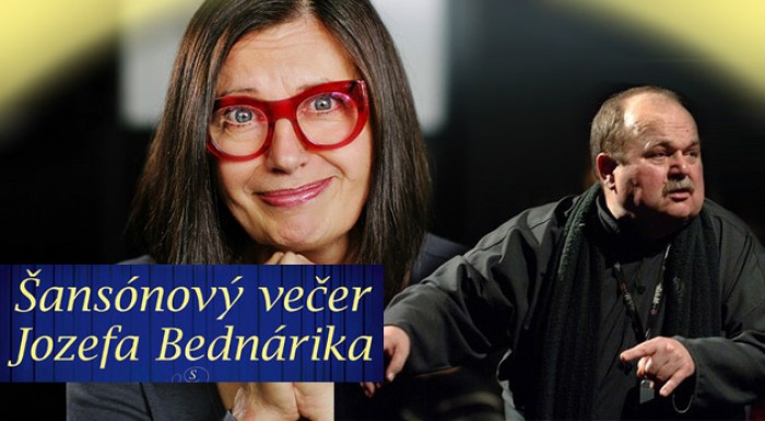 Šansónový večer Jozefa Bednárika