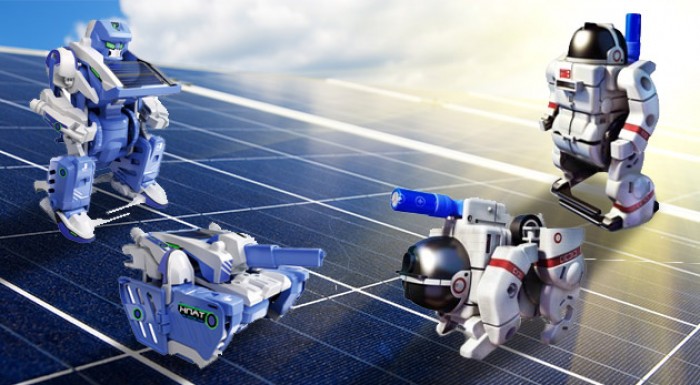 Zábavné a poučné solárne stavebnice