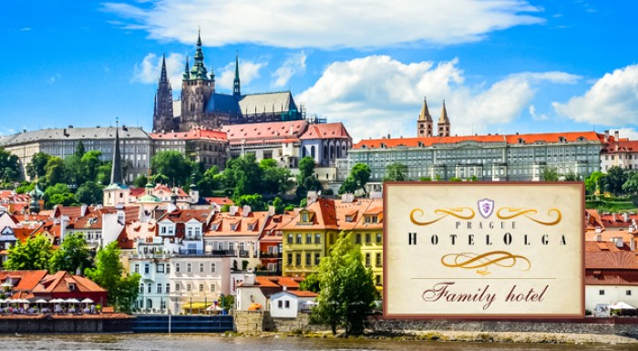 Letné poznávanie Prahy - Hotel Olga blízko centra