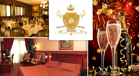 Silvestrovský pobyt pre 2 osoby v GRAND HOTELI SERGIJO**** Oddych, luxus a zábava v Piešťanoch.