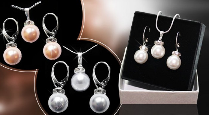Elegantný set perál vrátane poštovného