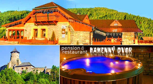 Kúpeľný relax v Kamennom dvore v Ružbachoch