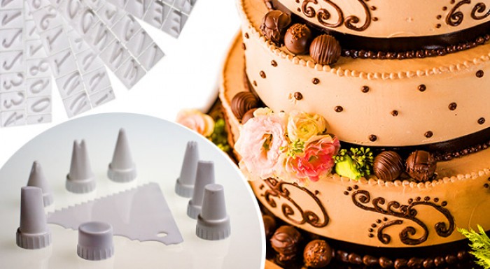 Praktická 100-dielna sada na zdobenie torty