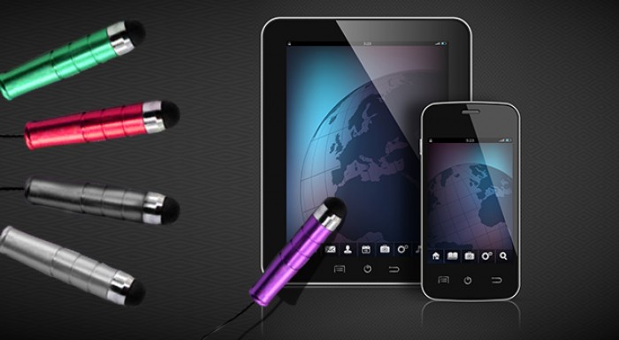 Farebné dotykové pero na mobil či tablet