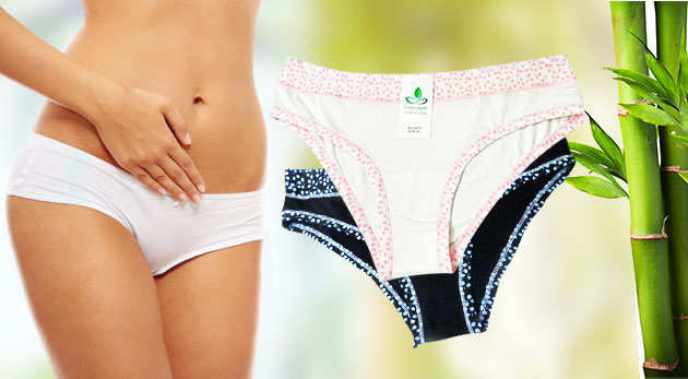 Vzorované bambusové nohavičky - 3 ks v balení