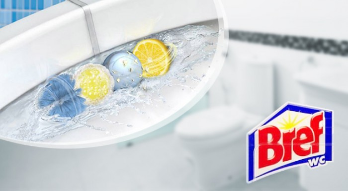 Osviežovač do WC Bref Power Activ