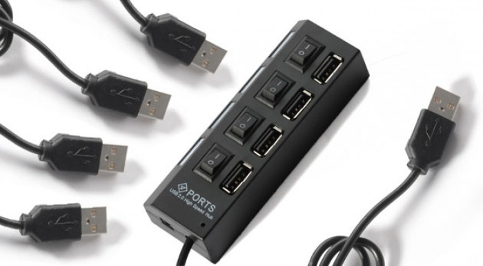 4-portový USB rozbočovač