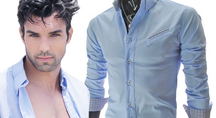 Pánska slim-fit košeľa - 2 druhy