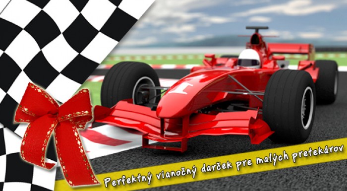 Elektrická detská formula - darček pre malých pretekárov. 
