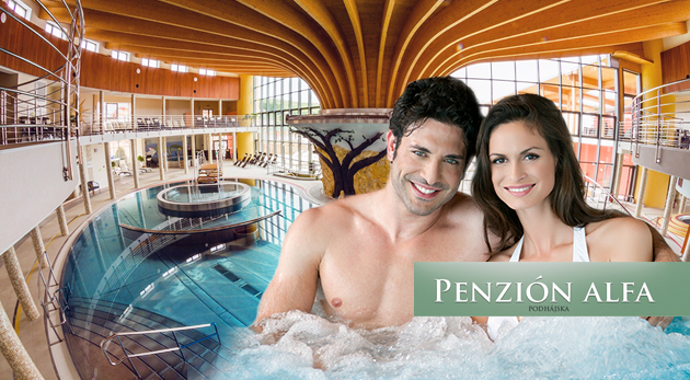 Relax v kúpeľnej Podhájskej v Penzióne Alfa