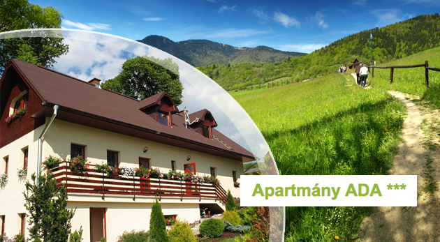 Pobyt na Liptove pre 2 alebo 4 osoby