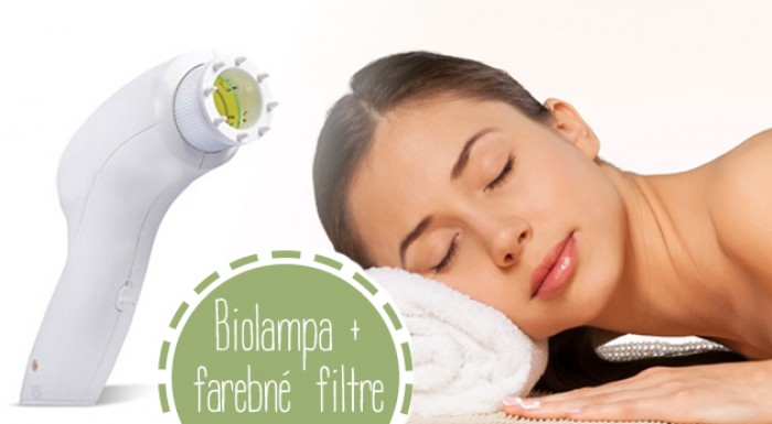 Biolampa a farebné polarizačné filtre