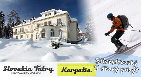 Zimný pobyt a Silvester v penzióne KARPATIA.