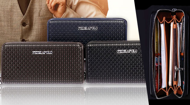 Kožená pánska POLO peňaženka