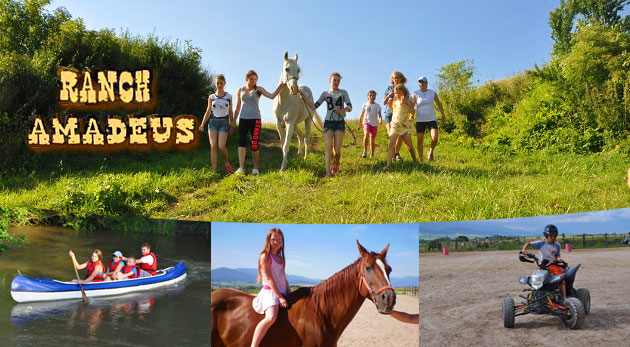 Letný jazdecký westernový tábor pre deti