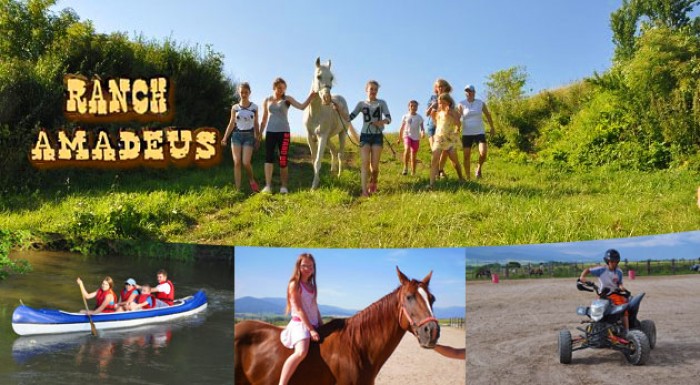 Letný jazdecký westernový tábor pre deti