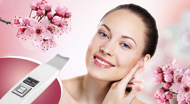 Ultrazvukový čistič pleti