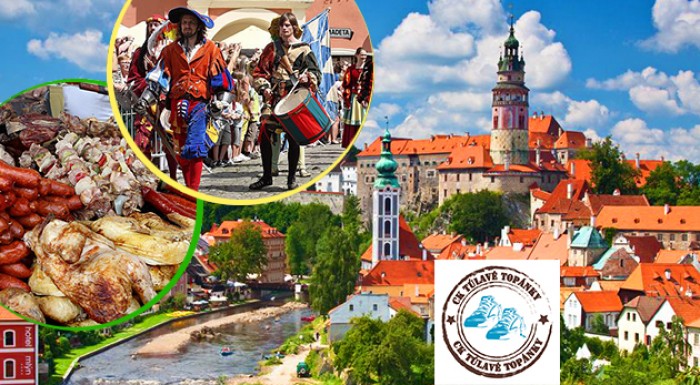 Český Krumlov a Slávnosti päťlistej ruže