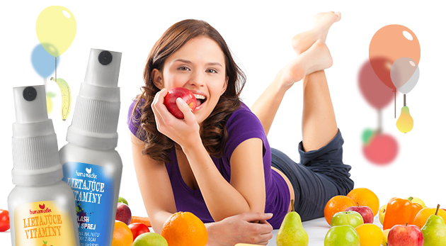 Lietajúce vitamíny v spreji