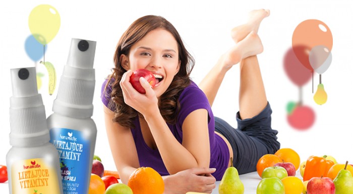 Lietajúce vitamíny v spreji