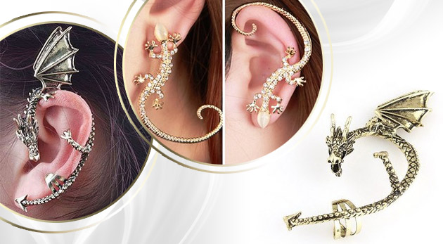 Originálna dekorácia na uši