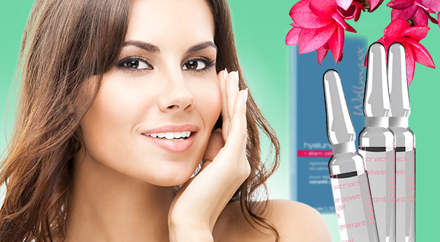 Ampulky Wellmaxx Hyaluron + kmeňové bunky