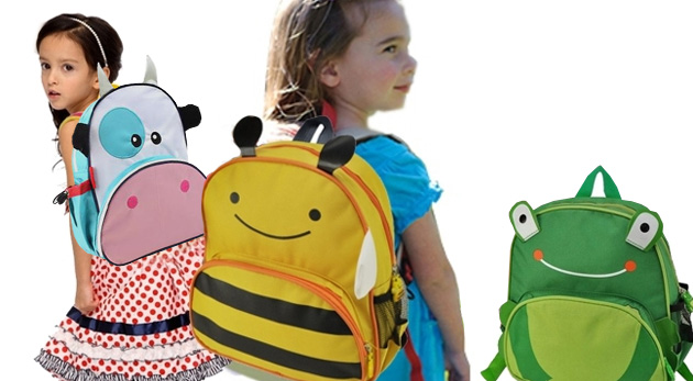 Detské ruksačiky v tvare zvieratiek