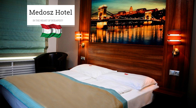 Hotel Medosz*** - 3 letné dni v srdci Budapešti