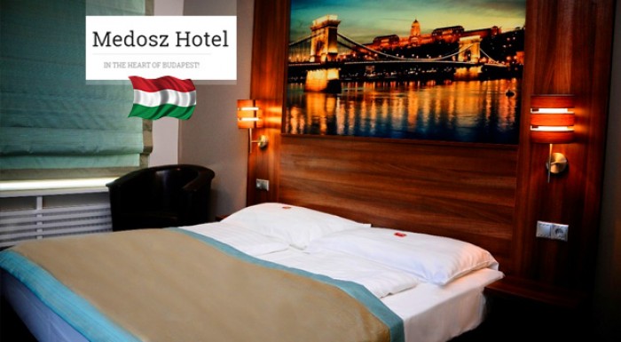 Hotel Medosz*** - 3 letné dni v srdci Budapešti