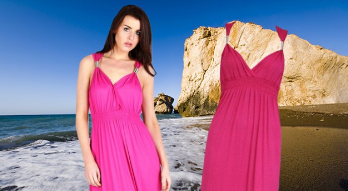 Elegantné letné šaty