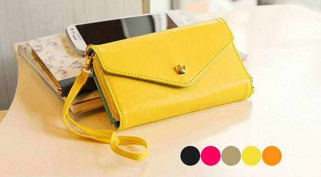 Minikabelka, peňaženka a puzdro na mobil v jednom