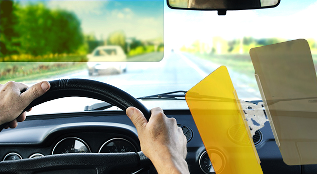 Nočná a denná clona do auta