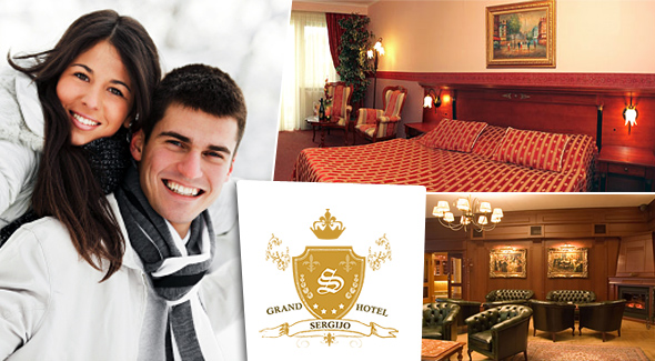1 deň v GRAND HOTELI SERGIJO**** pre 2 osoby za super cenu.