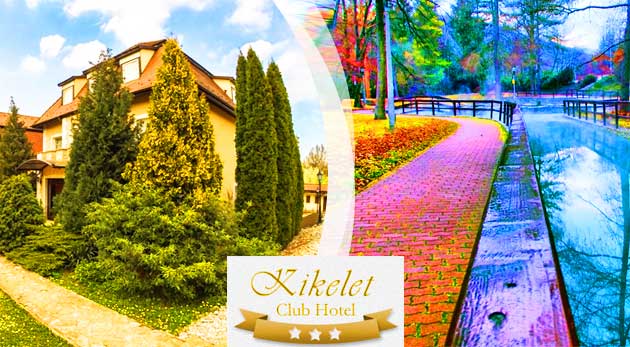 Wellness oddych v maďarskom Club Hoteli Kikelet***