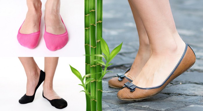 Bambusové ponožky do balerínok