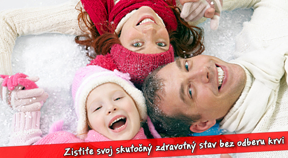 Komplexná diagnostika vášho zdravotného stavu pomocou neinvazívnej analýzy krvi AMP.