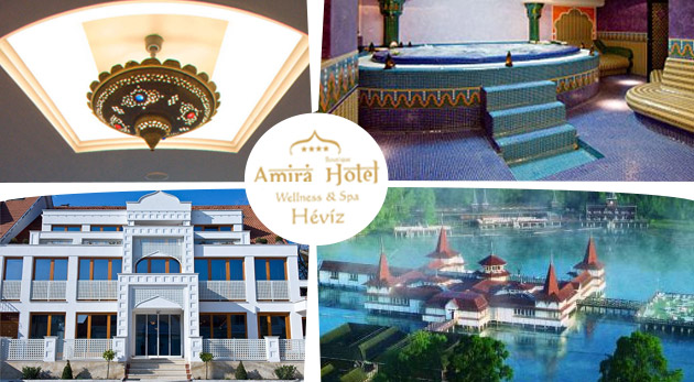 Orientálny wellness relax v maďarskom Hoteli AMIRA