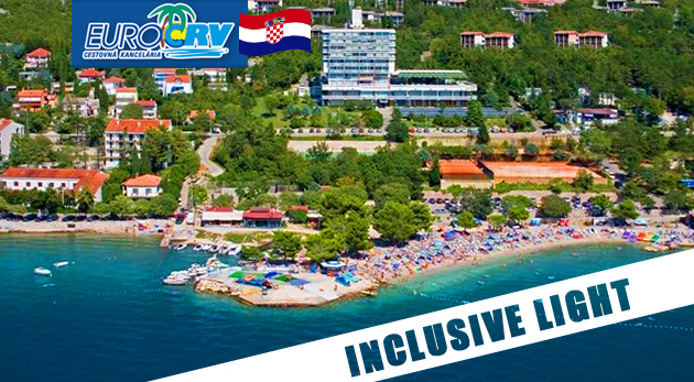 Leto v Chorvátsku - pavilóny OMORIKA