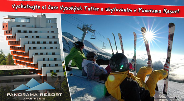 4 dňový luxusný pobyt pre dve osoby - Panorama Resort na Štrbskom Plese.
