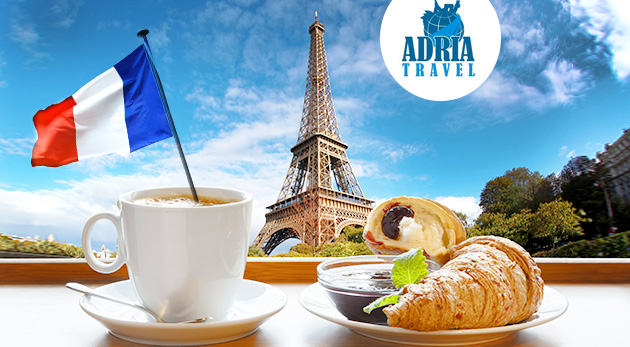 Romantický Paríž na 5 dní s CK Adria Travel