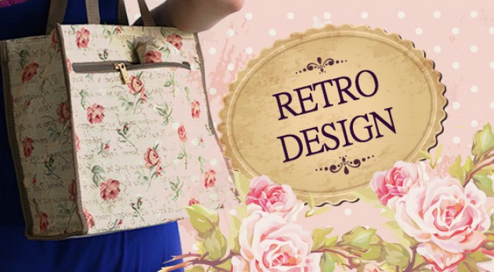 Retro kabelky a peňaženky