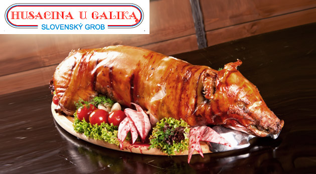 Lahodné pečené prasa s oblohou od Galika