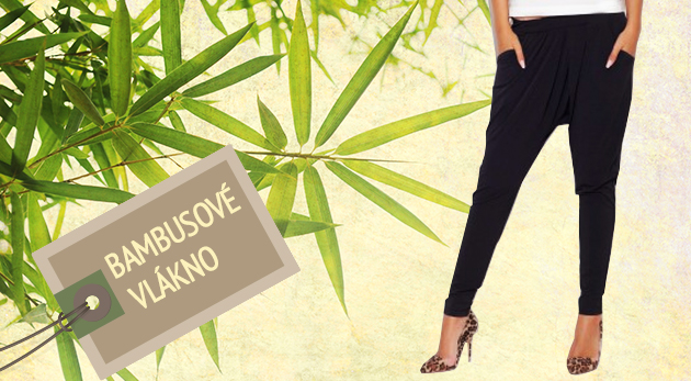 Dámske nohavice z bambusového vlákna